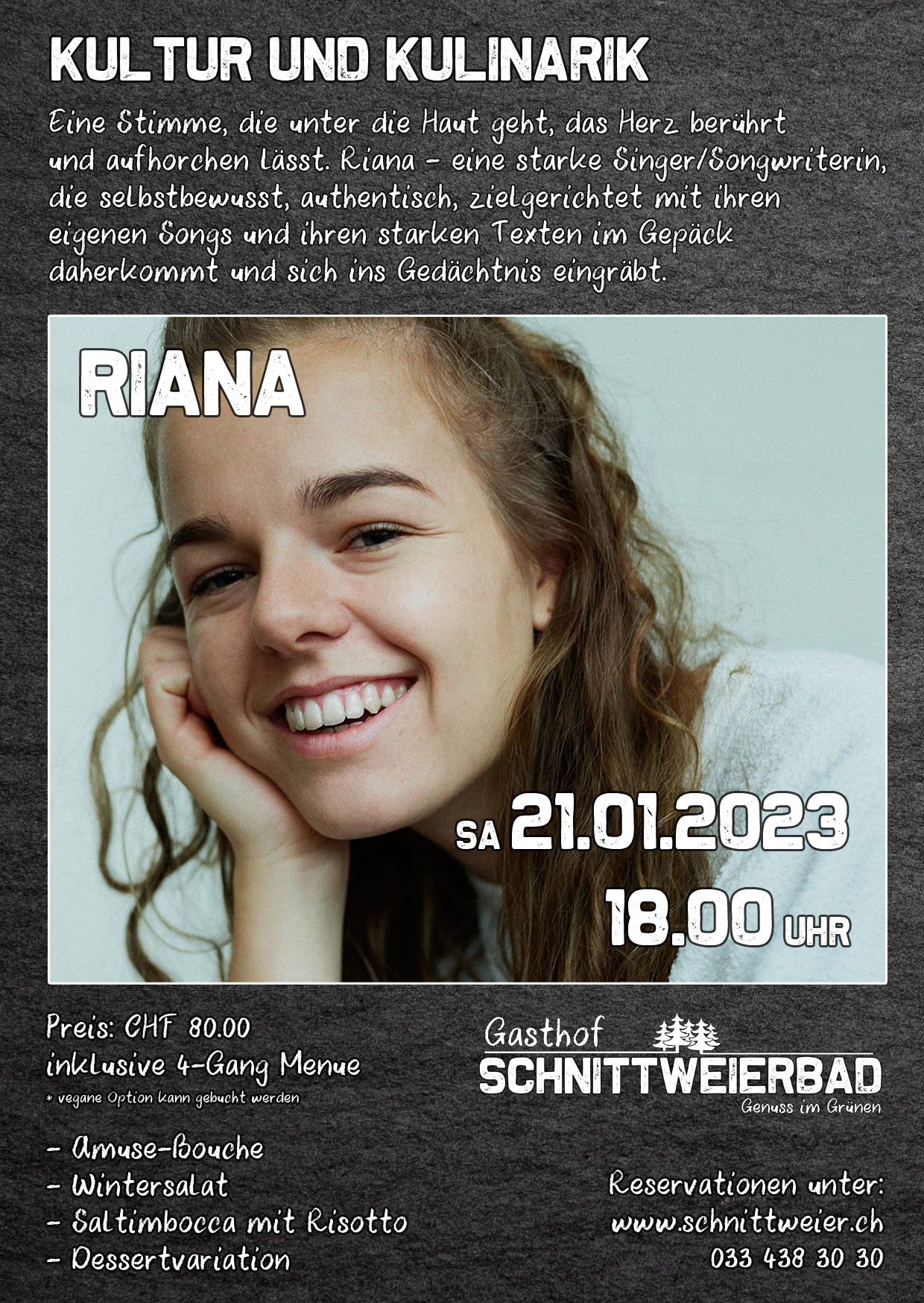 “Riana” Kultur und Kulinarik