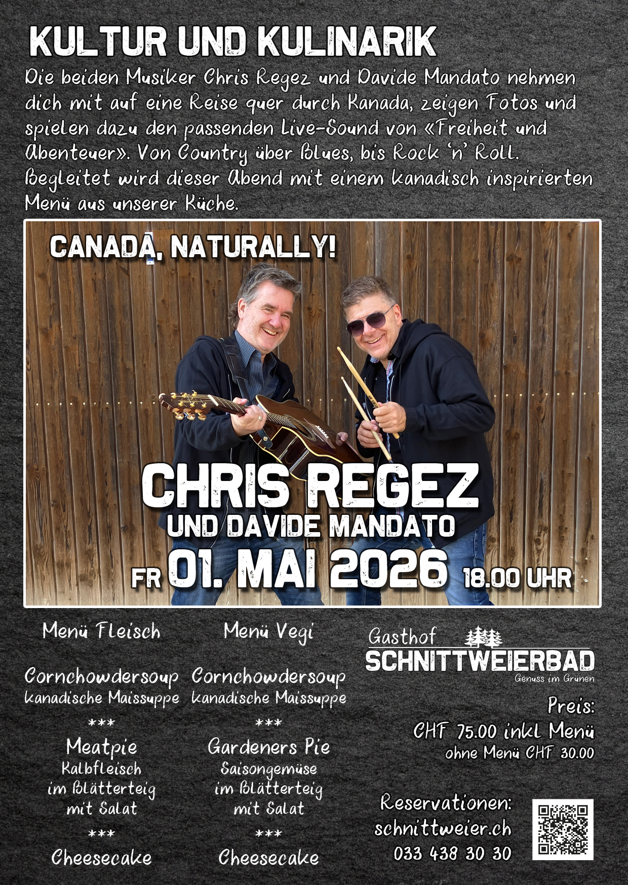 Chris Regez Flyer A6