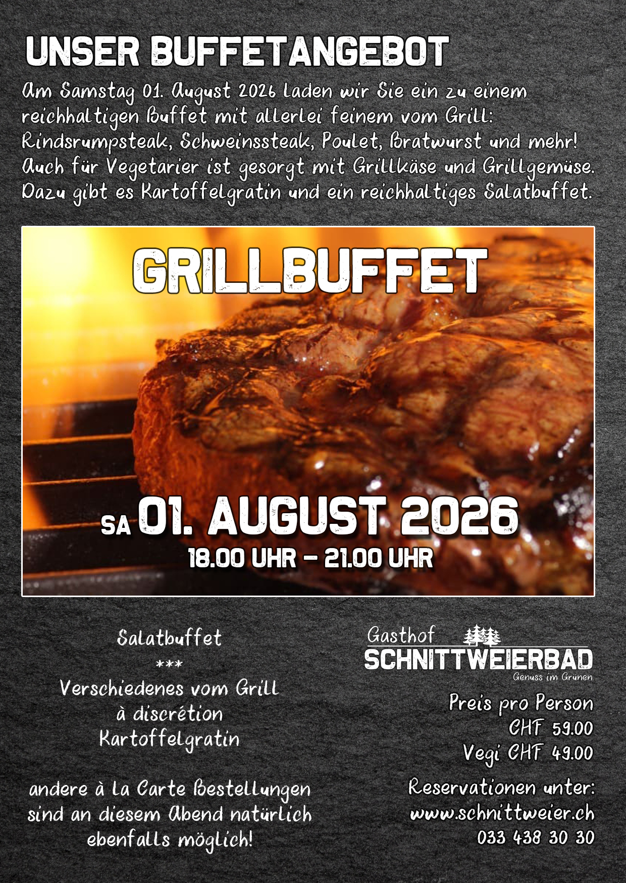 Grillbuffet 2026
