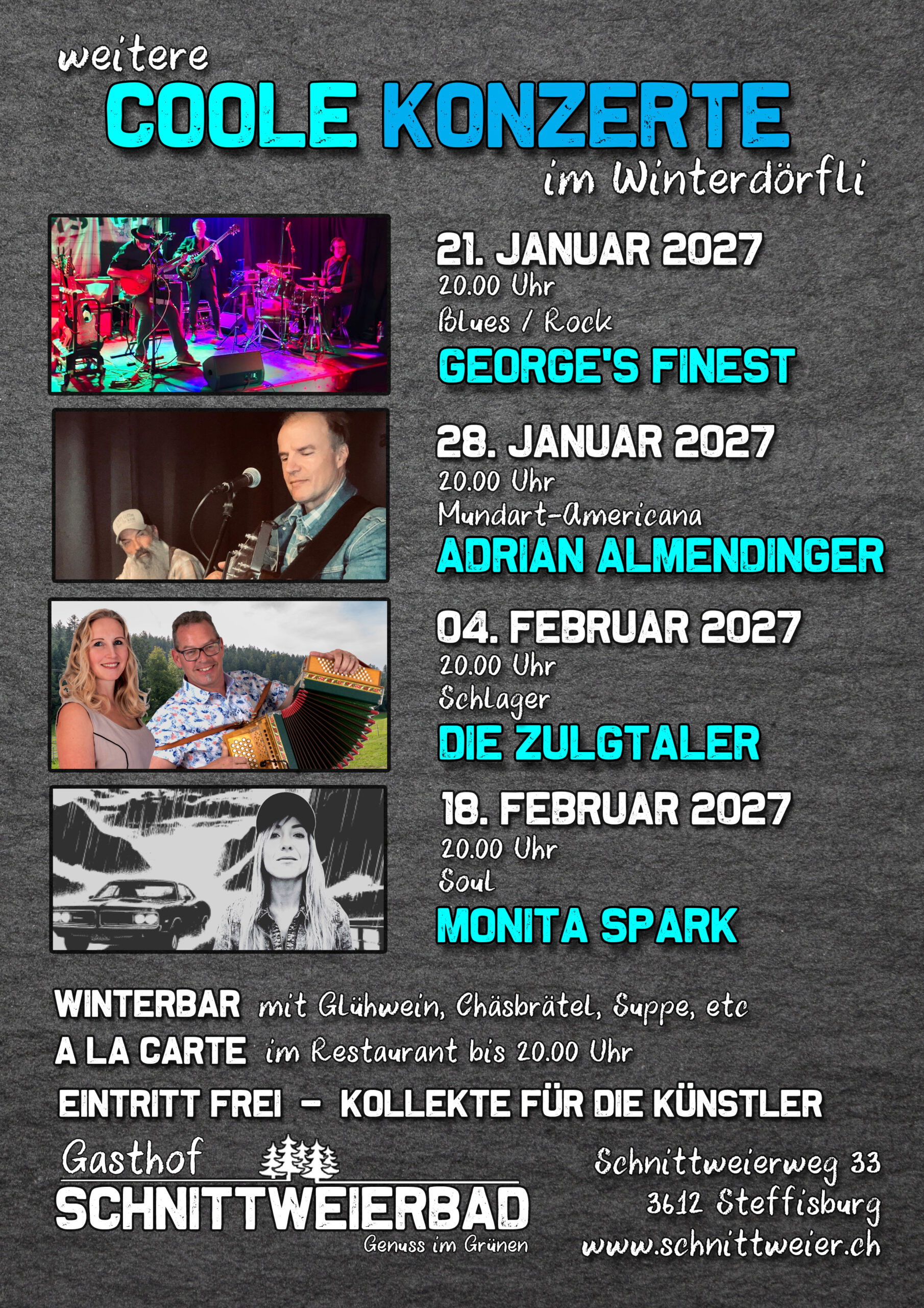 Monita Spark / Konzert im Winterdörfli